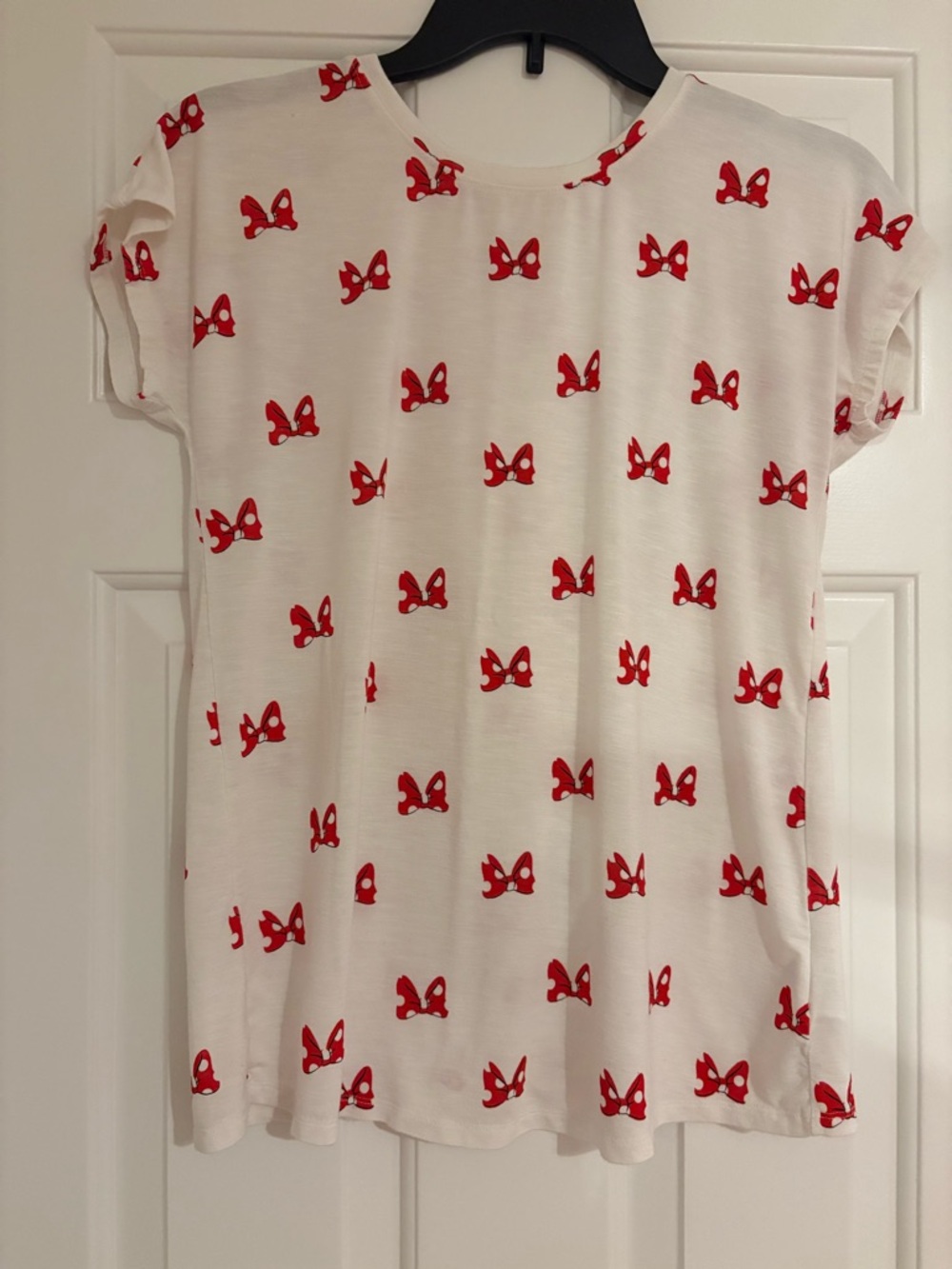 Disney Parks Minnie Bow Split Back Top
